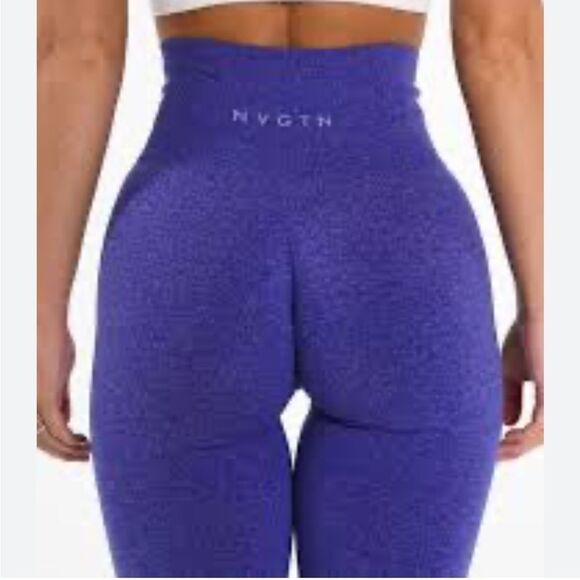 NVGTN Curve Seamless Leggings Purple Size Small - Picture 4 of 7